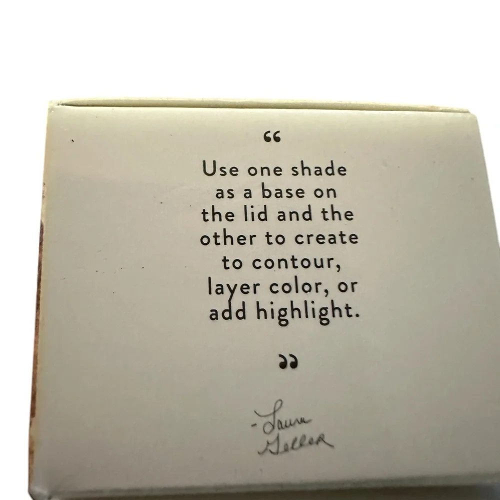 Laura Geller Double Shot Cream & Powder Eyeshadow Duo *in Cortado NIB - Picture 10 of 11